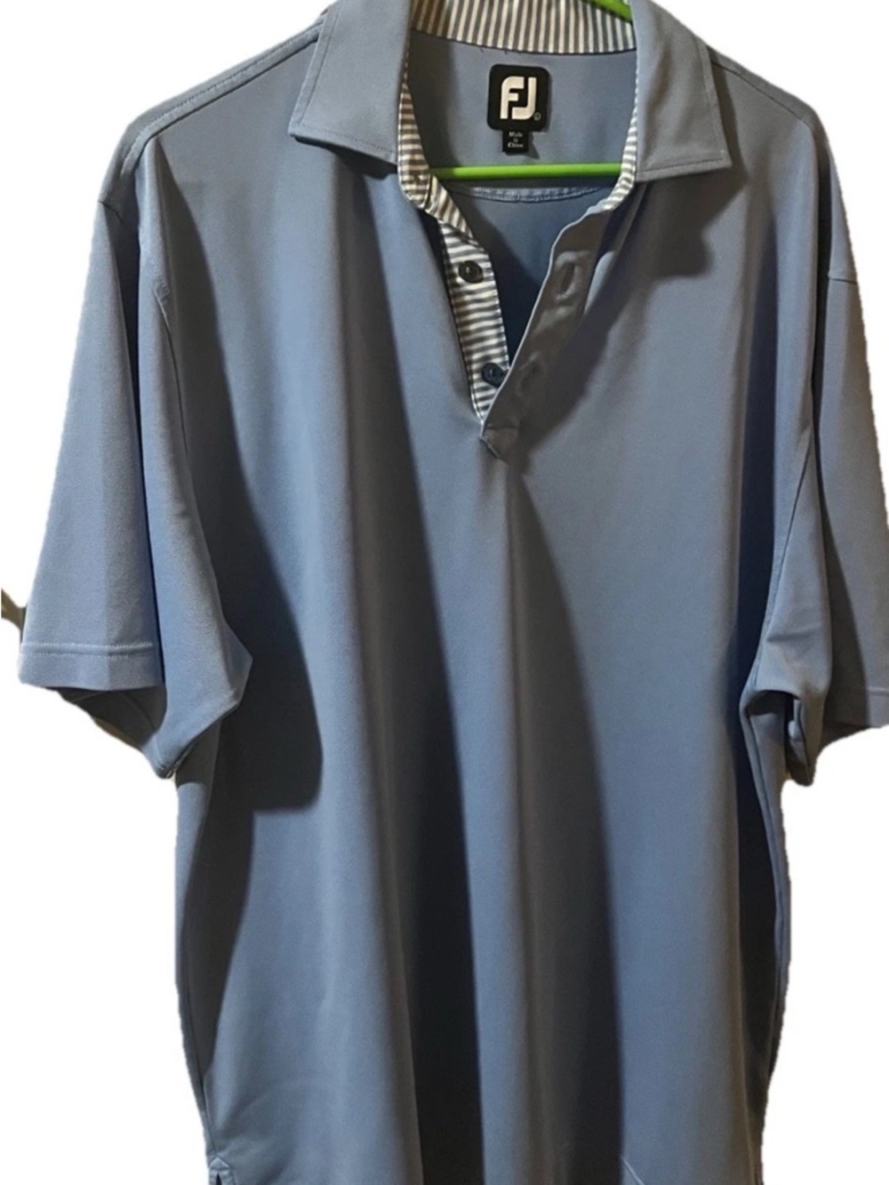 FootJoy Men’s Light Blue LG Golf Polo Shirt